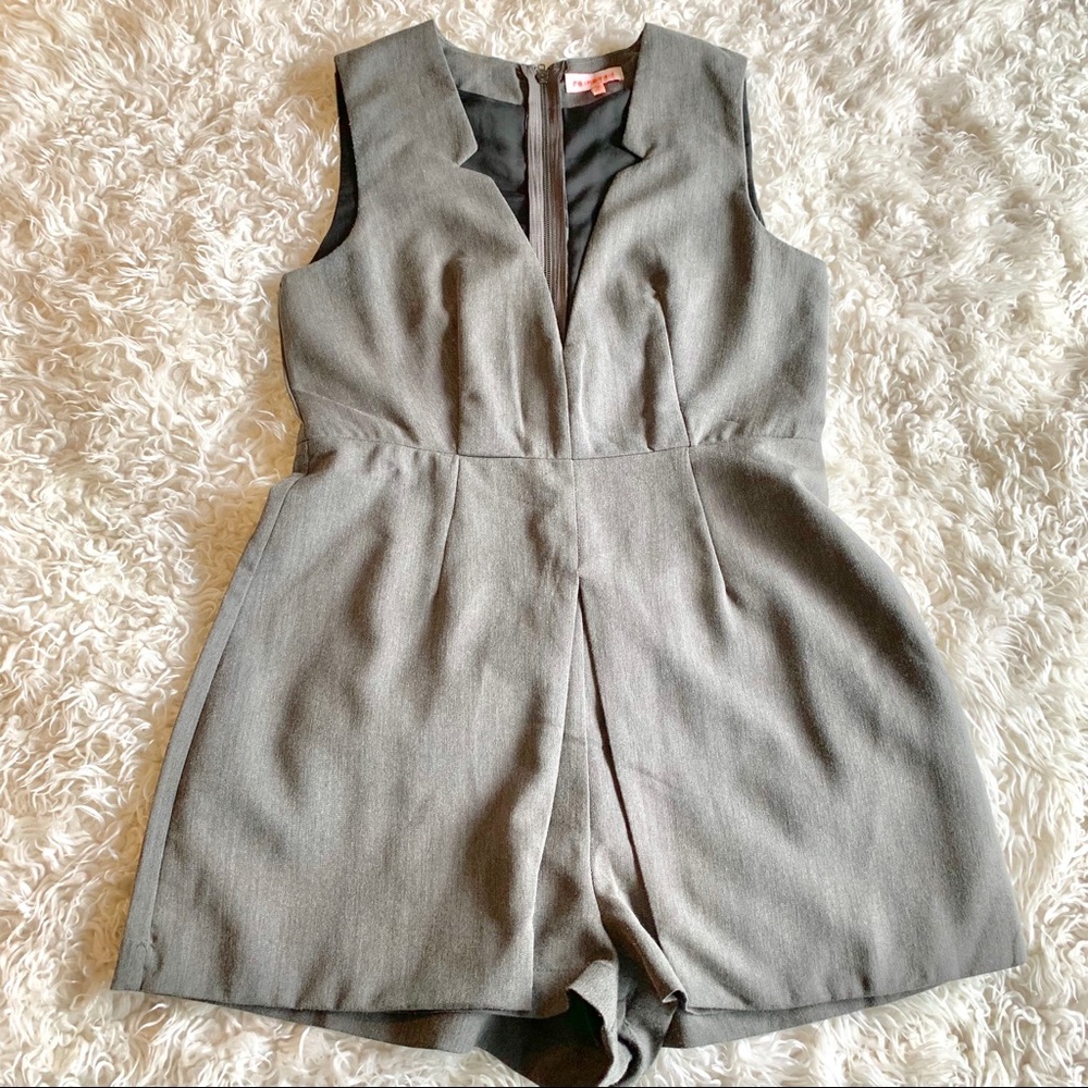 Like New Grey Skort Romper size Medium.
